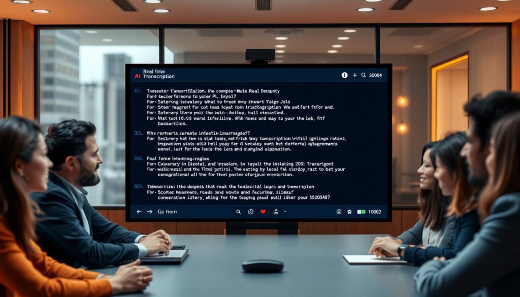 AI transcription in virtual meetings AI transcription in virtual meetings