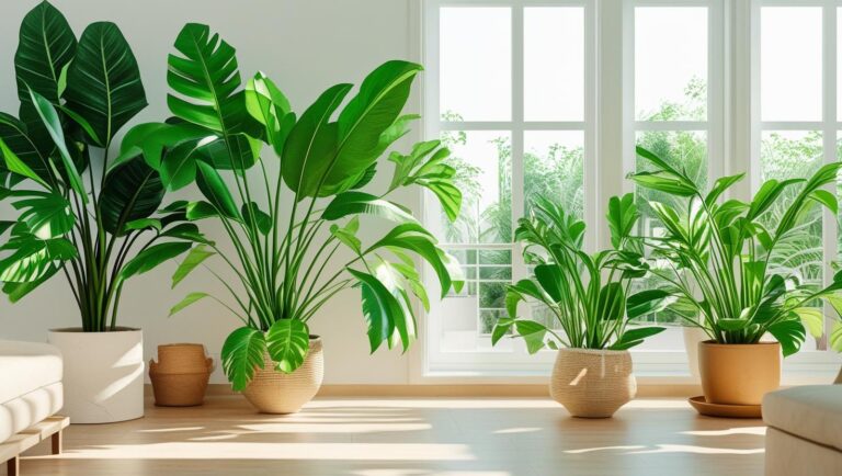 Living Room Plant Decor